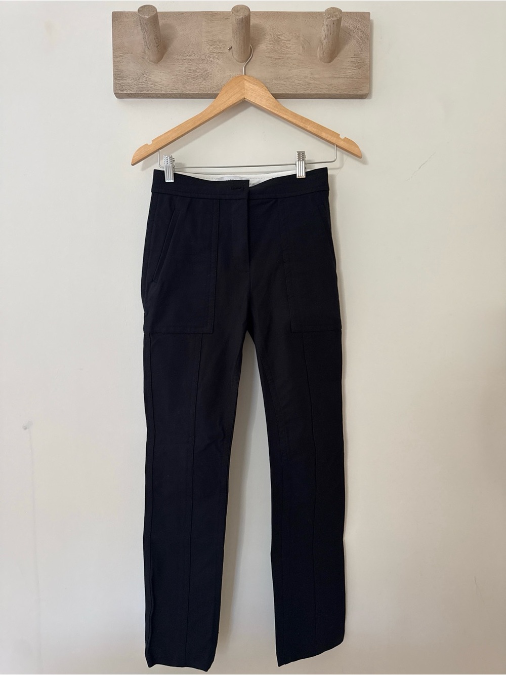 Derek Black Straight-Leg Casual Pants